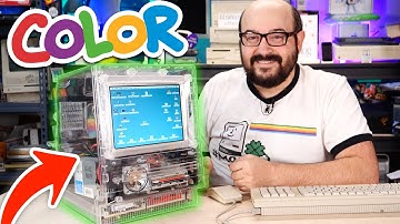 The COLOR Macintosh SE/30 Apple NEVER made!