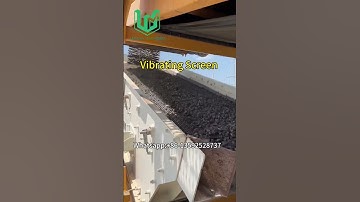 How Vibrating Screen Works #sieve #separator #vibration #screener