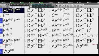 BACKING TRACK - SAY IT (OVER AND OVER AGAIN) (Frank Loesser, Jimmy McHugh) Ab 72 BPM BALLAD