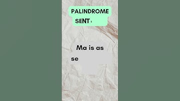 Palindromes The World of Words That Read the Same Backward as Forward Ep9