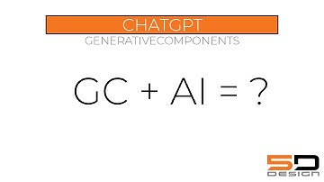 Supercharging GenerativeComponents with ChatGPT: A Step-by-Step Tutorial
