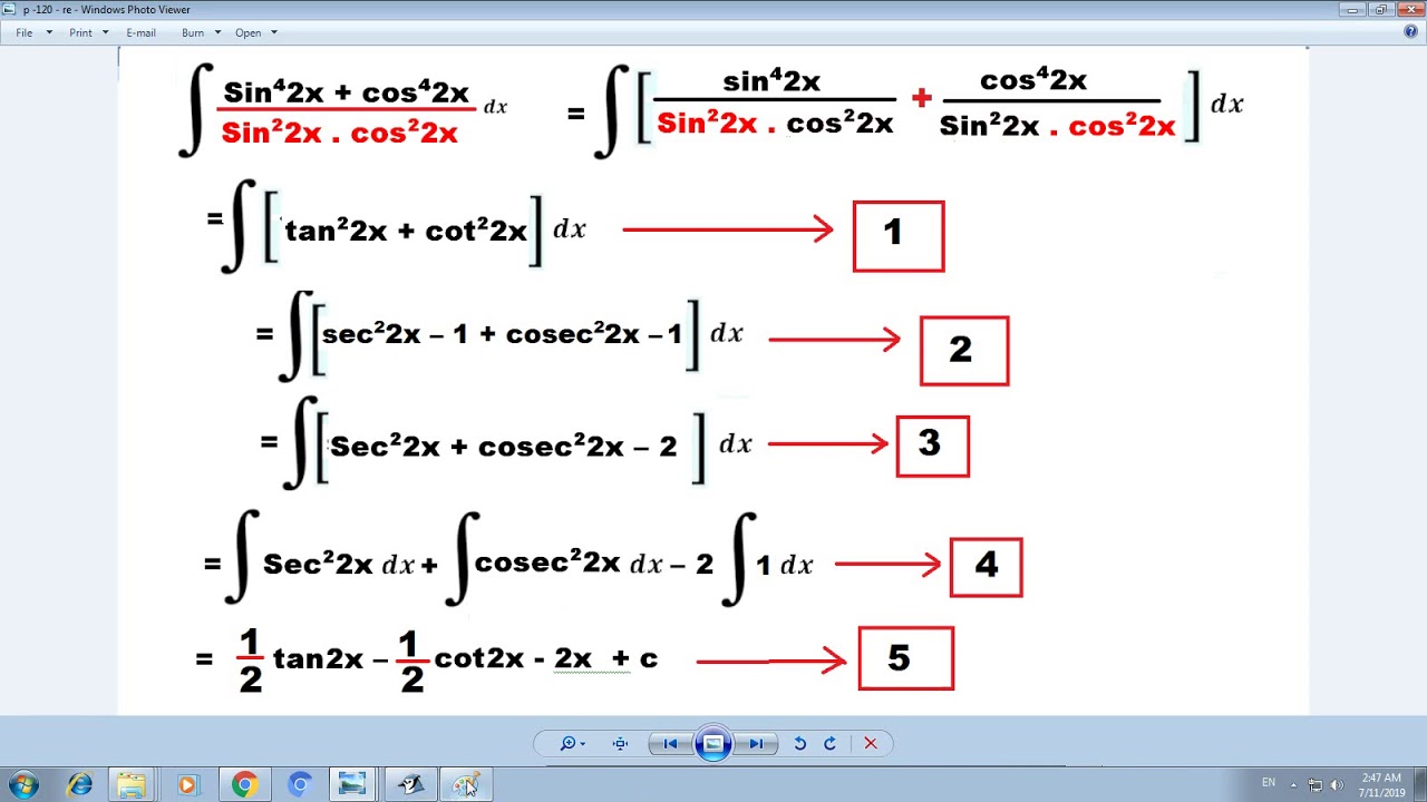 Isc Integration MATHS INTEGRATION FOR CBSE ISC HSC IB AND IIT - YouTube