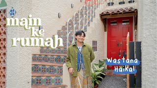 Terinspirasi Mesopotamia Rumah Penuh Warna Milik Ilustrator Wastana Haikal