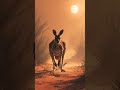 🦘 This Animal Jumps Like Crazy 😱 (Australia National Animal – Red Kangaroo)#viralvideo #shortvideo