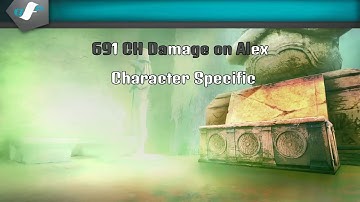 SFV 5.0 - Guile Loop Combos - 691 CH Damage on Alex (Chara spe)