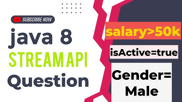 java 8 stream interview question | student technique