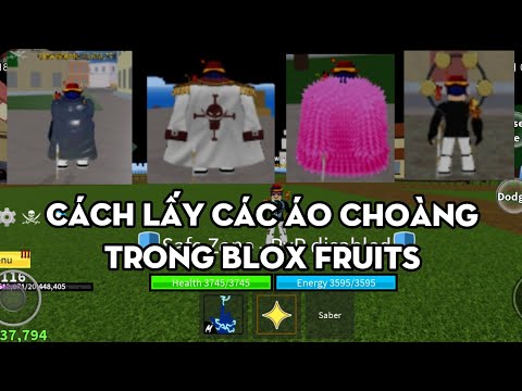 Video Roblox | Cách lấy tất cả áo choàng trong Blox Fruits |... - youtube