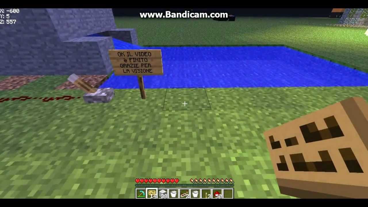 Come Fare Una Piscina Automatica In Minecraft 132 Youtube