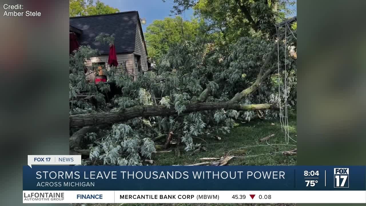 Consumers Energy: Crews working across the state to restore power 8a ...