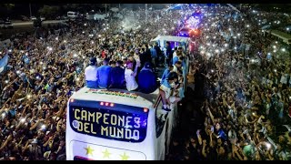 Coupe du monde 2022 : autour de ses tri-campeones, Buenos Aires devient une fête