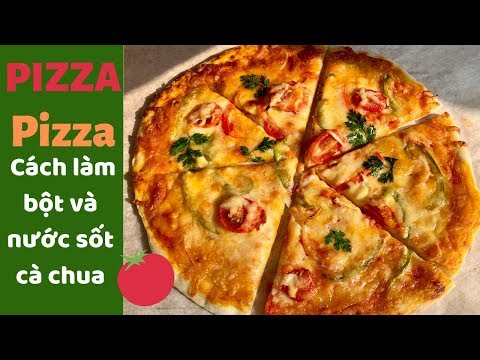 Video: Cách Làm Bánh Pizza Mini Với Nước Sốt Cà Chua Tự Làm