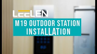 LEELEN M19 Outdoor Station Installation Guide | Step-by-Step Tutorial