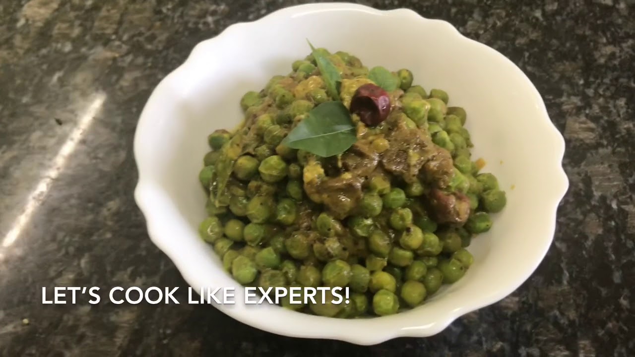 Green Peas Semi Gravy Recipe பட்டாணி கிரேவி Peas Gravy Recipe in