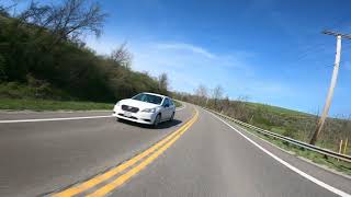 Ride Ohio! Open Road Woodsfield,Ohio to Piedmont Lake on OH-800 North Apr. 27, 2021 Part 4
