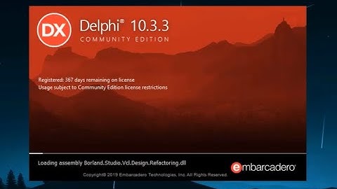 Como descargar e instalar Embarcadero Delphi Community 10.3 Rio