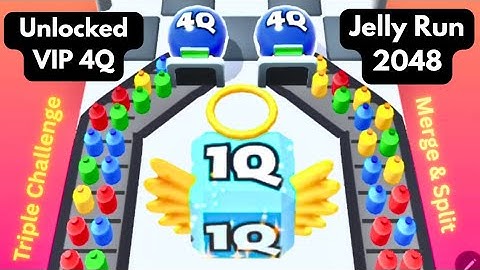 Jelly Run 2048 | Level Mode vs Adventure Mode (New York City) #ballgameshub