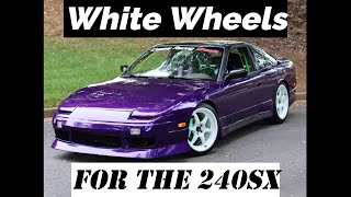 New Cosmis wheels on the Nissan 240sx