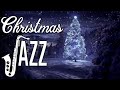 Christmas Ambience with Smooth Jazz Christmas Music  | Blizzard Snowstorm Ambience