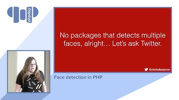 Michelle Sanver - Face detection in PHP - phpDay 2017