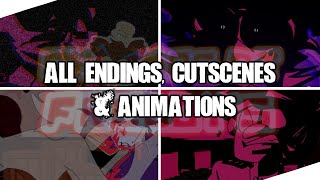 Chomps At Freddys Psychiatric Route All Endings, Cutscenes & Animations