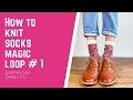 How to knit socks magic loop 1  all you need to get started   summerlee design co