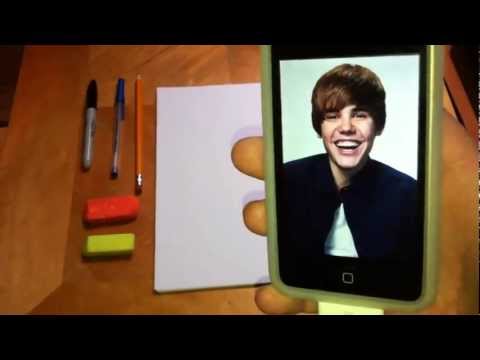 Comment dessiner Justin Bieber