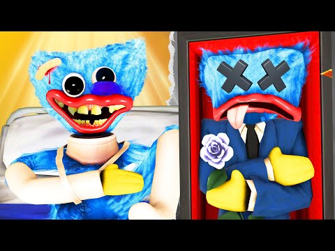 ⚰️😭HUGGY's FUNERAL SAD TRAGIC STORY (PROJECT PLAYTIME Chapter 3 Bob Animation 3D Mommy Long Legs)