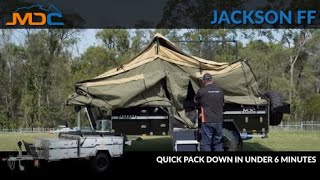 Quick Pack Down: MDC JACKSON FF Camper Trailer
