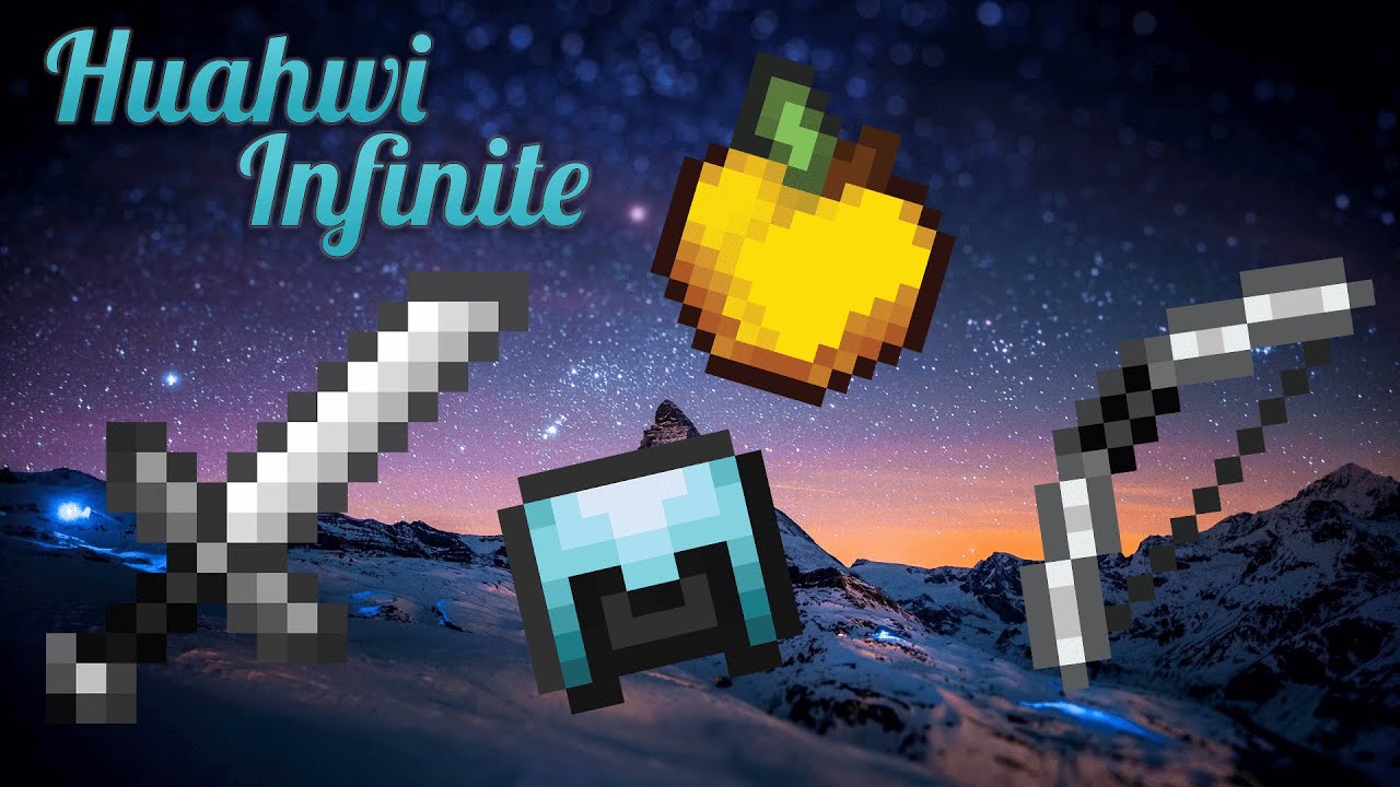 Amazing Minecraft Resource Pack PVP Huahwi Infinite Review | 1.8 - YouTube