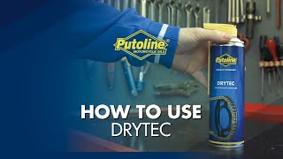 NON-STICKY CHAIN LUBE WITH DRYTEC RACE CHAINLUBE | THIS IS HOW YOU USE IT