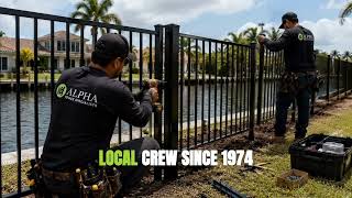 Fence Company in Jupiter, FL | Alpha Fence Specialists Since 1974