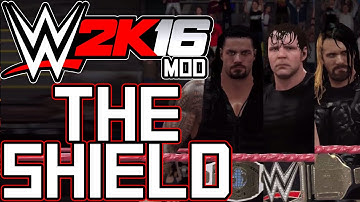 WWE 2K16 MOD - The Shield