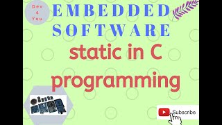 What is static in C programming? || Static in C programming || static variables in C.