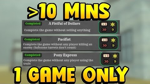 HOW TO BEAT PACIFIST, PONY EXPRESS & FISTFUL OF DOLLARS (Roblox Dead Rails)