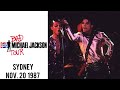 Michael Jackson - Bad Tour Live in Sydney (November 20, 1987)