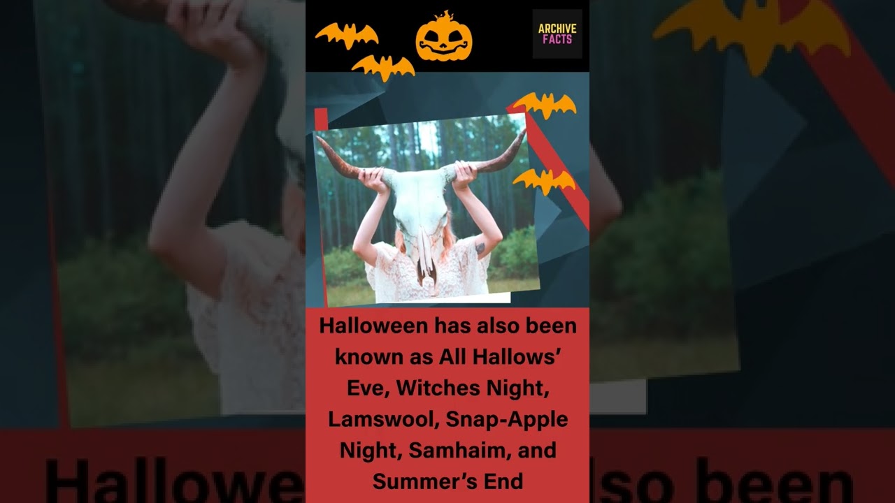 Facts About Halloween #halloween  #shorts #archivefacts #short