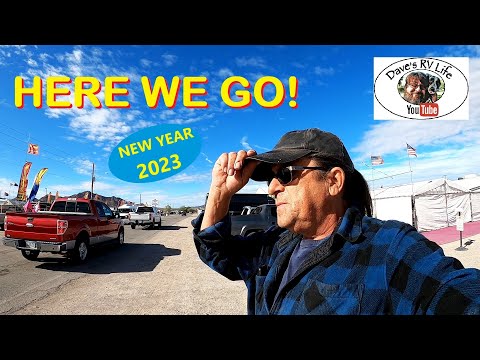 What Will The New Year Bring? - Looking For Towing Parts, Browsing The Venders In Quartzsite Arizona