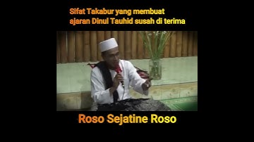 Mengapa ajaran dinul tauhid susah di terima | Gus Mukhlason Rosyid #rososejatineroso