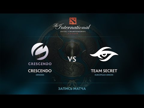Crescendo vs Team Secret, The International 2017 EU Qualifier