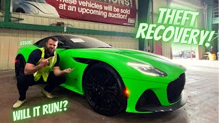 Hunting CHEAP Salvage Auction Supercars | STOLEN \& WRECKED!