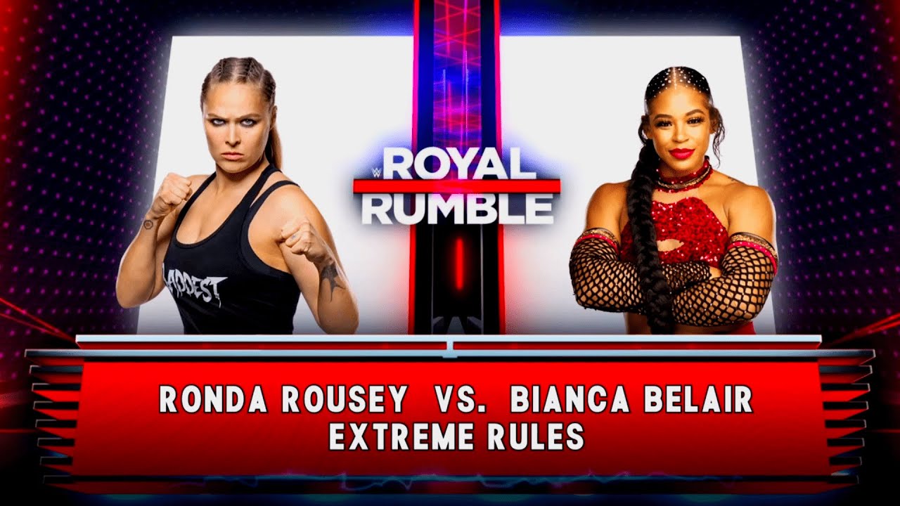 Ronda Rousey vs Bianca Belair : WWE 2K23 - YouTube