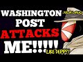 Washington Post ATTACKS ME after LOSING with Heard! Taylor Lorenz AGAIN!