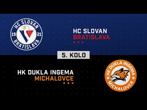 5.kolo štvrťfinále HC Slovan Bratislava - HK Dukla INGEMA Michalovce HIGHLIGHTS