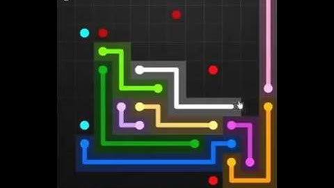 flow game facebook - 12 x 12 mania level 77 Connect the dots