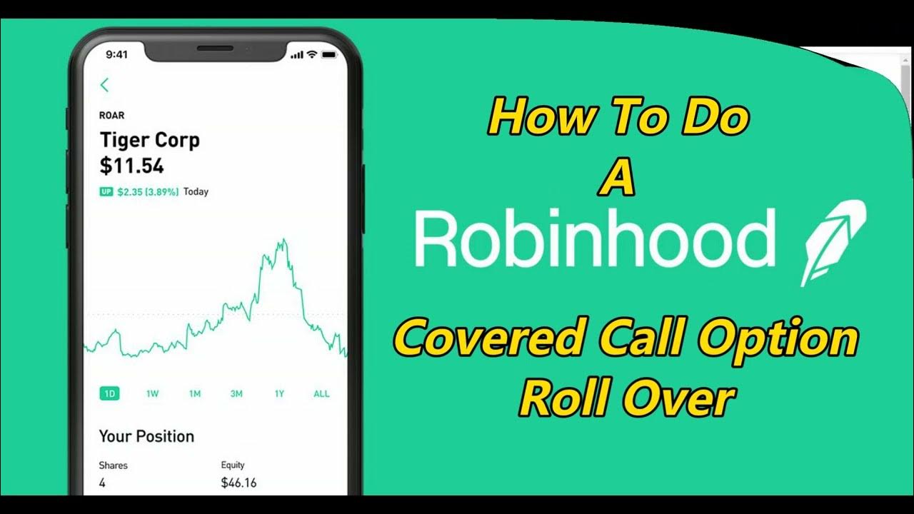 how-to-do-a-robinhood-covered-call-option-roll-over-youtube