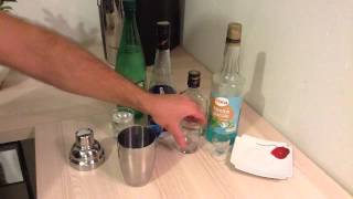 Faire un cocktail Neptune - Recette cocktail bleuté