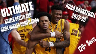 ULTIMATE 2023 College Basketball Buzzer Beater & Game Winners Compilation!! MARCH MADNESS Hype Up!!