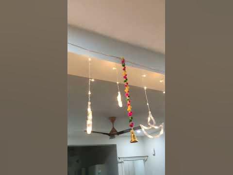 Wall decor idea/ simple decoration for Diwali/ #decoration #diwali #