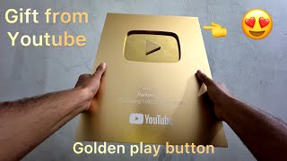I got my Golden play button