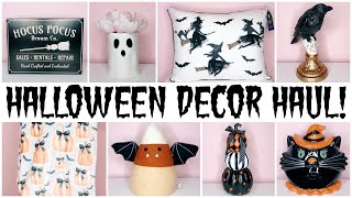 HALLOWEEN DECOR HAUL! ♡ ORANGE & BLACK & WHITE ♡ HomeGoods, TJ Maxx, Marshalls & At Home ♡ Oct 2021